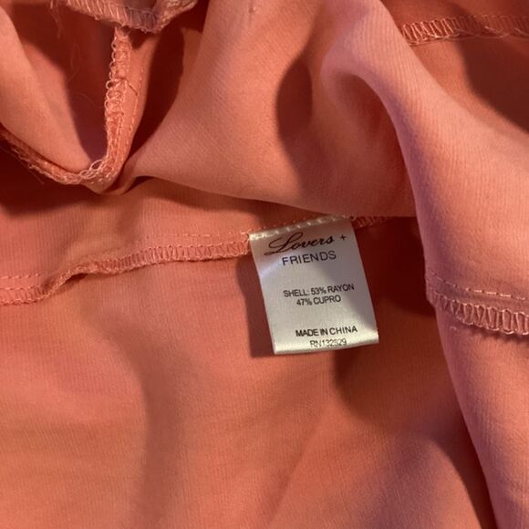 NWT Lovers + Friends‎ Anzen Gown In Orange Blush - Picture 10 of 12